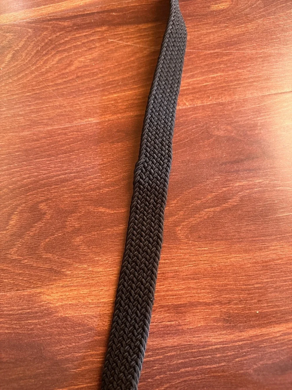 Original Penguin Fabric Woven Braided Black Belt Medium 34-36